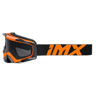 Gogle motocyklowe IMX Dust Orange Matt/Black - Szyba Dark Smoke + Clear (2 Szyby W Zestawie)